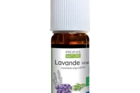 Huile essentielle de lavande vraie bio – flacon 10 ml, 100 % pure et naturelle